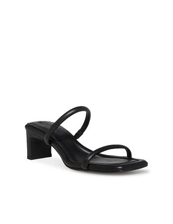 Black Anne Klein Jayla Sandal Heels | PCAER57861