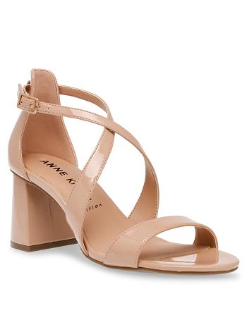 Anne Klein Heels For Sale - Beige / Black Brinlee Sling Back Pump