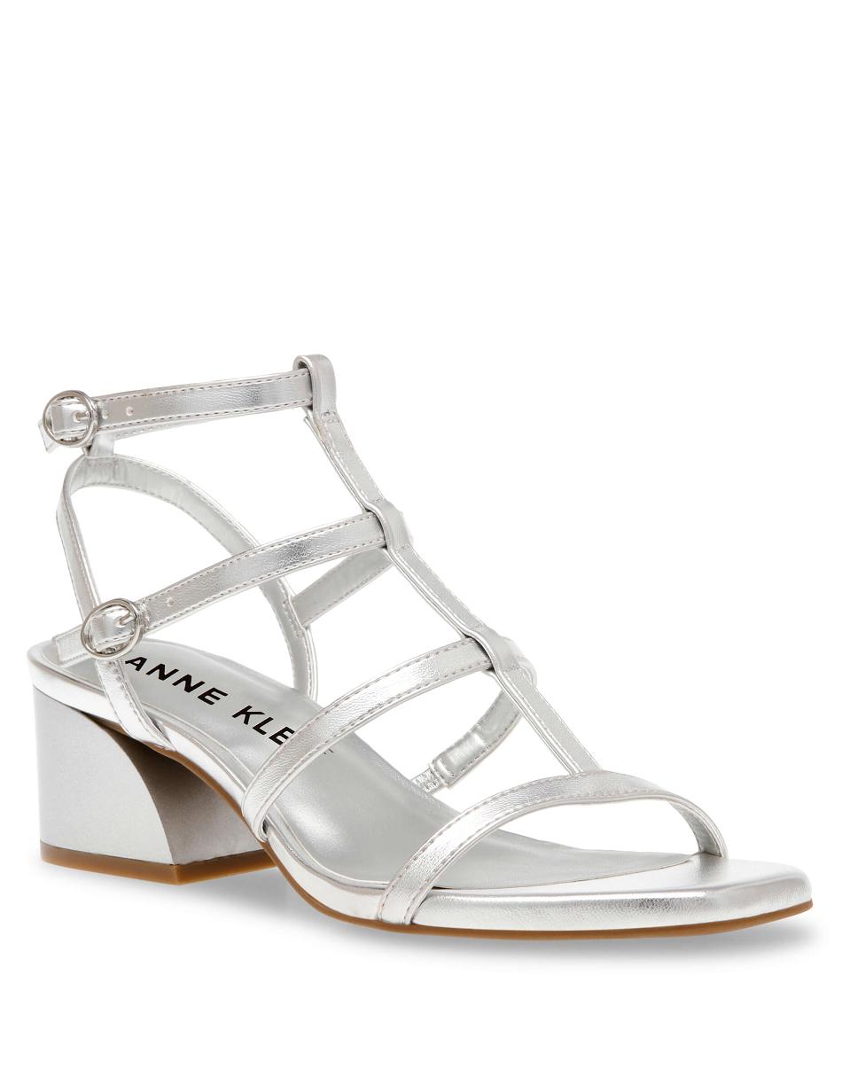 Anne klein 2025 silver sandals